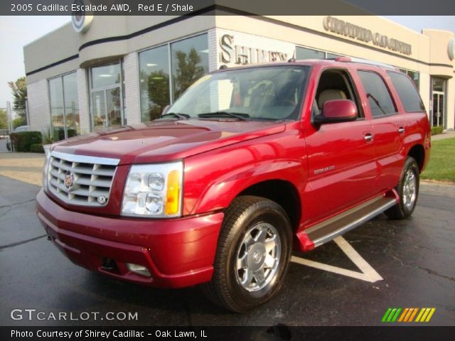 2005 Cadillac Escalade AWD in Red E