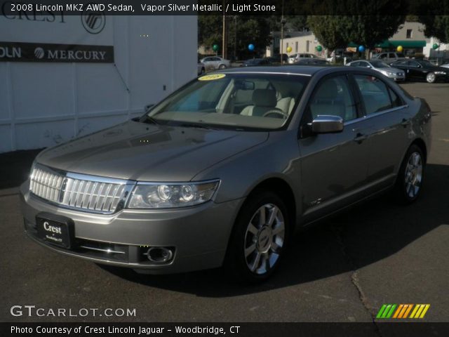 2008 Lincoln MKZ AWD Sedan in Vapor Silver Metallic