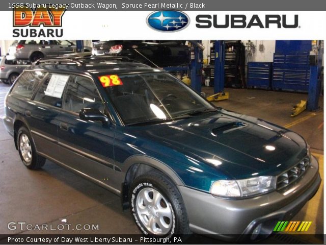 1998 Subaru Legacy Outback Wagon in Spruce Pearl Metallic