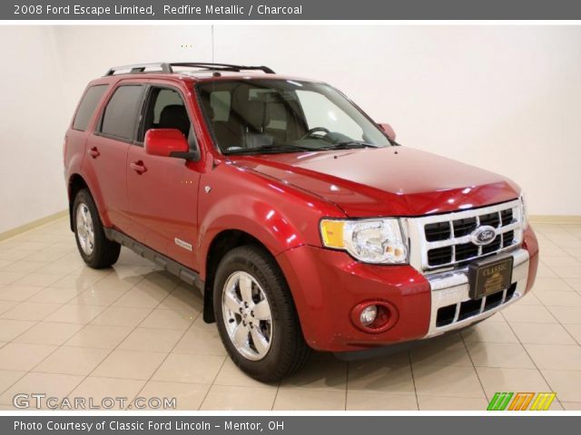 2008 Ford Escape Limited in Redfire Metallic