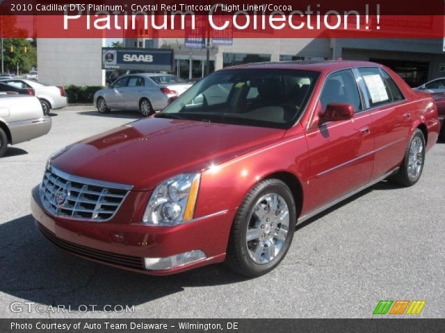 2010 Cadillac DTS Platinum in Crystal Red Tintcoat