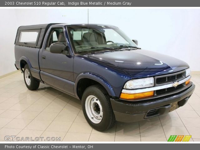 2003 Chevrolet S10 Regular Cab in Indigo Blue Metallic