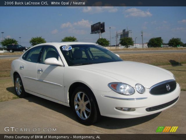 2006 Buick LaCrosse CXS in White Opal