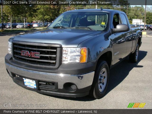 2007 GMC Sierra 1500 Extended Cab in Stealth Gray Metallic