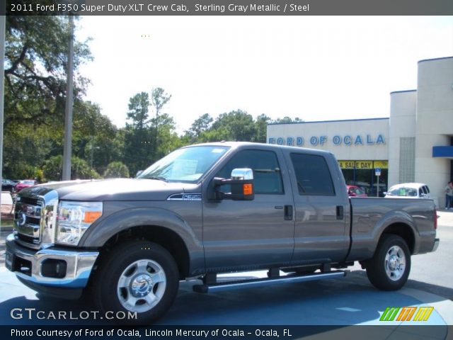2011 Ford F350 Super Duty XLT Crew Cab in Sterling Gray Metallic
