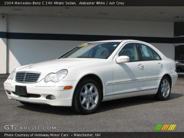 2004 Mercedes-Benz C 240 4Matic Sedan in Alabaster White
