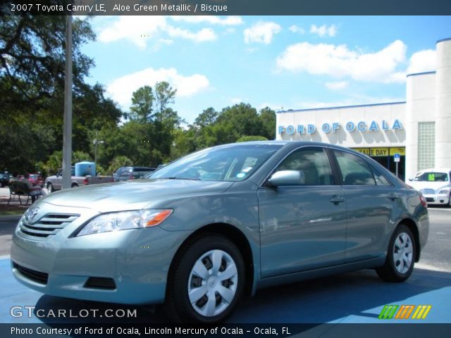 2007 Toyota Camry LE in Aloe Green Metallic