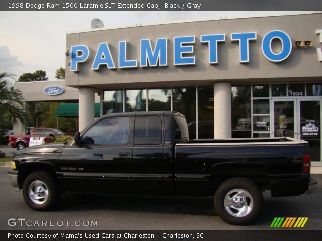 1998 Dodge Ram 1500 Laramie SLT Extended Cab in Black