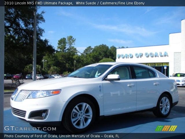 2010 Lincoln MKS FWD Ultimate Package in White Suede