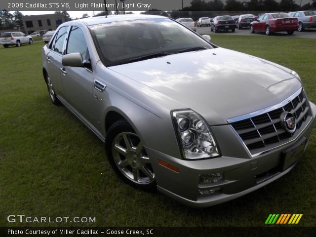 2008 Cadillac STS V6 in Light Platinum