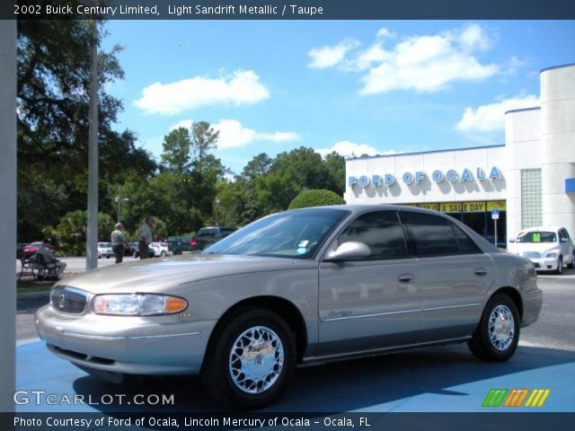 2002 Buick Century Limited in Light Sandrift Metallic