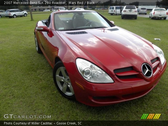 2007 Mercedes-Benz SLK 280 Roadster in Mars Red