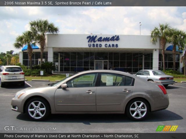 2006 Nissan Maxima 3.5 SE in Spirited Bronze Pearl