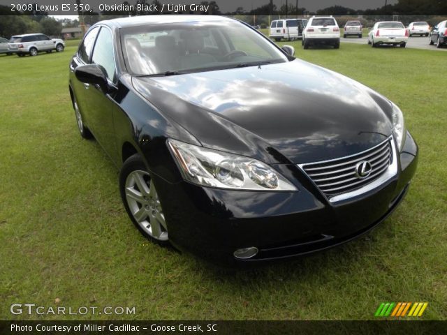 2008 Lexus ES 350 in Obsidian Black