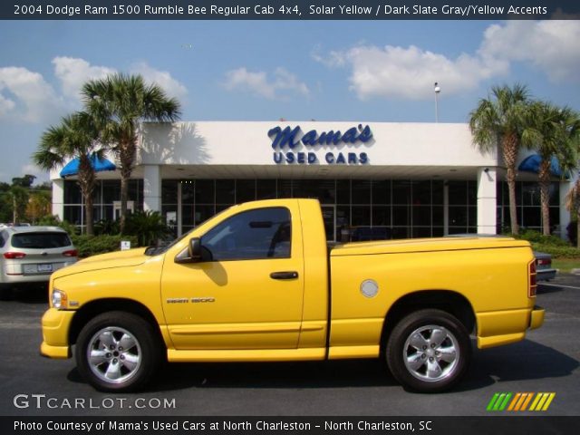 2004 Dodge Ram 1500 Rumble Bee Regular Cab 4x4 in Solar Yellow