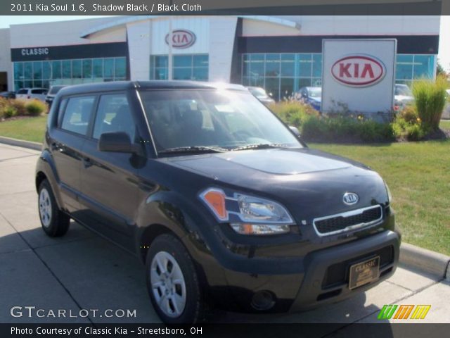 2011 Kia Soul 1.6 in Shadow Black
