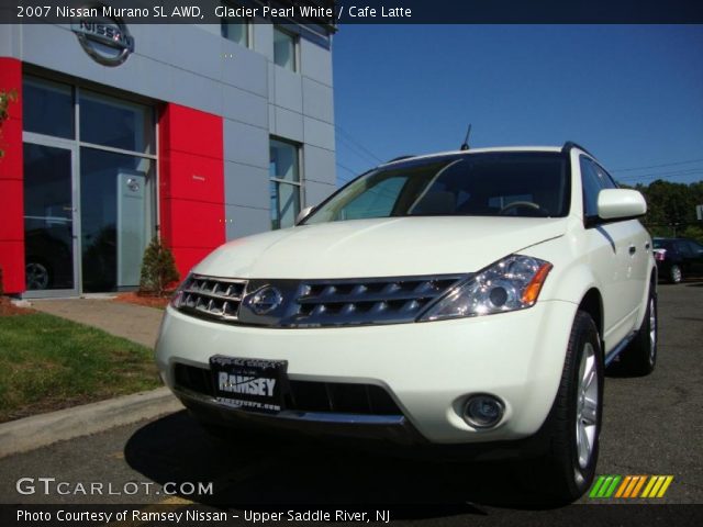 2007 Nissan Murano SL AWD in Glacier Pearl White