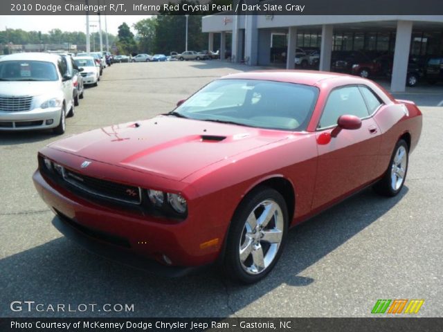 2010 Dodge Challenger R/T in Inferno Red Crystal Pearl