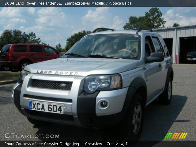 2004 Land Rover Freelander SE in Zambezi Silver Metallic