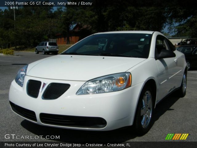 2006 Pontiac G6 GT Coupe in Ivory White