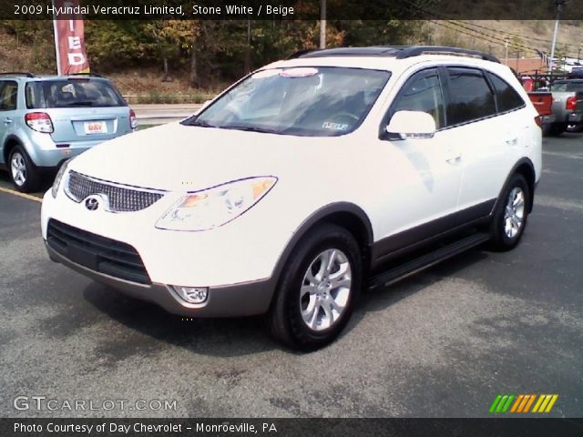 2009 Hyundai Veracruz Limited in Stone White