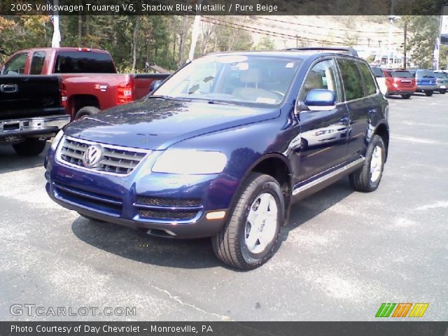 2005 Volkswagen Touareg V6 in Shadow Blue Metallic