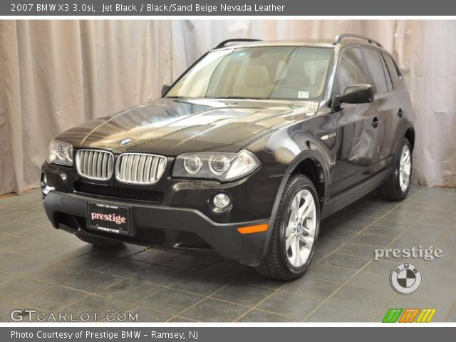2007 BMW X3 3.0si in Jet Black