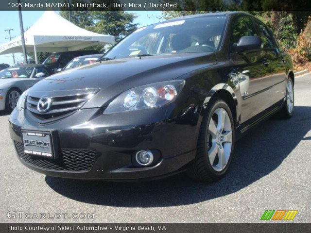2005 Mazda MAZDA3 s Hatchback in Black Mica