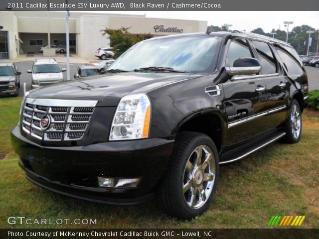 2011 Cadillac Escalade ESV Luxury AWD in Black Raven