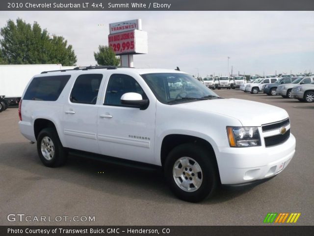 2010 Chevrolet Suburban LT 4x4 in Summit White