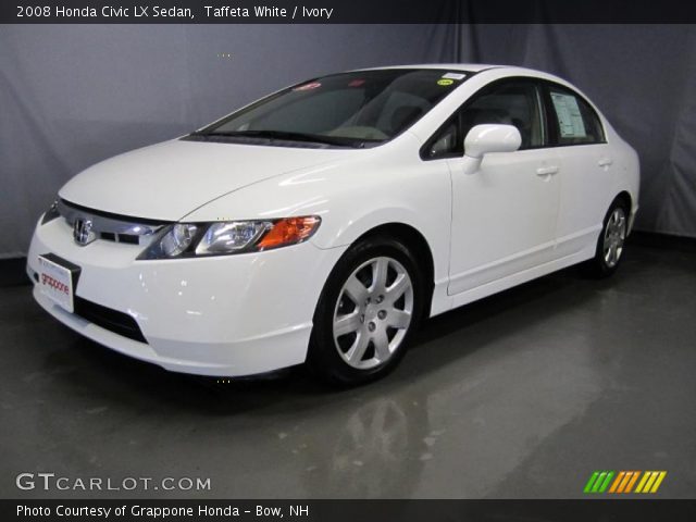 2008 Honda Civic LX Sedan in Taffeta White