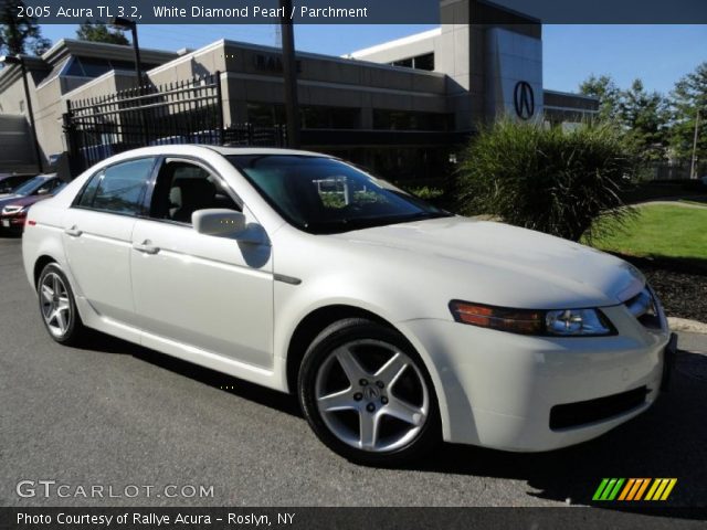 2005 Acura TL 3.2 in White Diamond Pearl