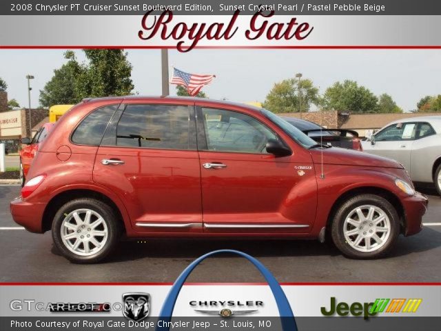 2008 Chrysler PT Cruiser Sunset Boulevard Edition in Sunset Crystal Pearl