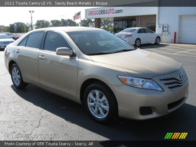 2011 Toyota Camry LE V6 in Sandy Beach Metallic