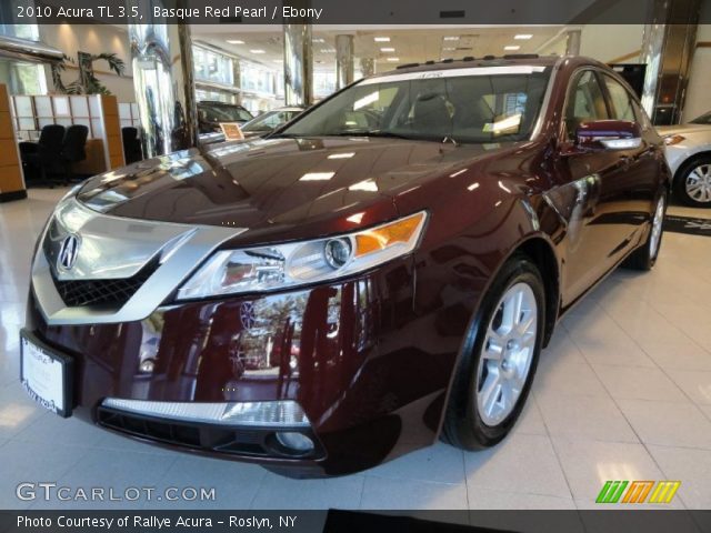 2010 Acura TL 3.5 in Basque Red Pearl