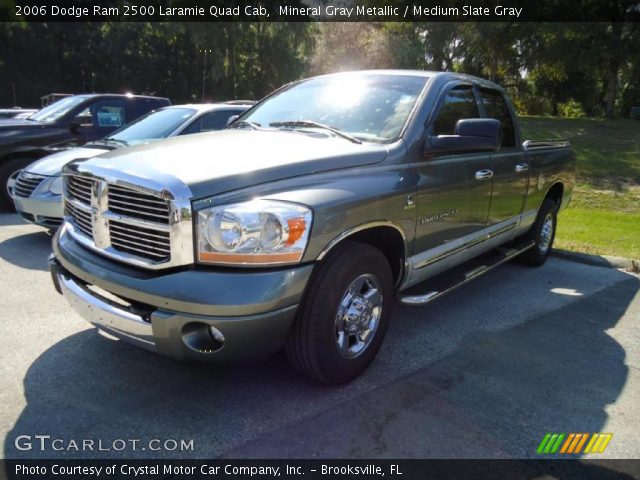 2006 Dodge Ram 2500 Laramie Quad Cab in Mineral Gray Metallic