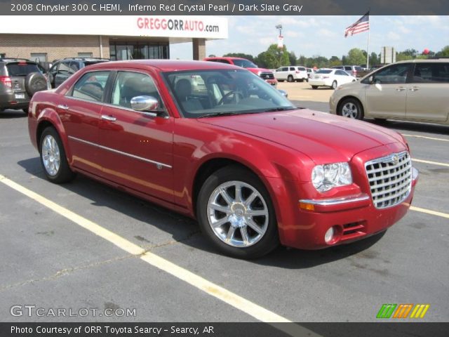 2008 Chrysler 300 C HEMI in Inferno Red Crystal Pearl