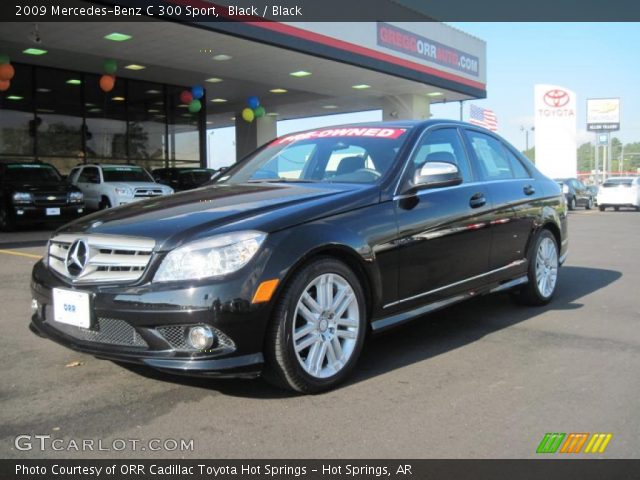 2009 Mercedes-Benz C 300 Sport in Black