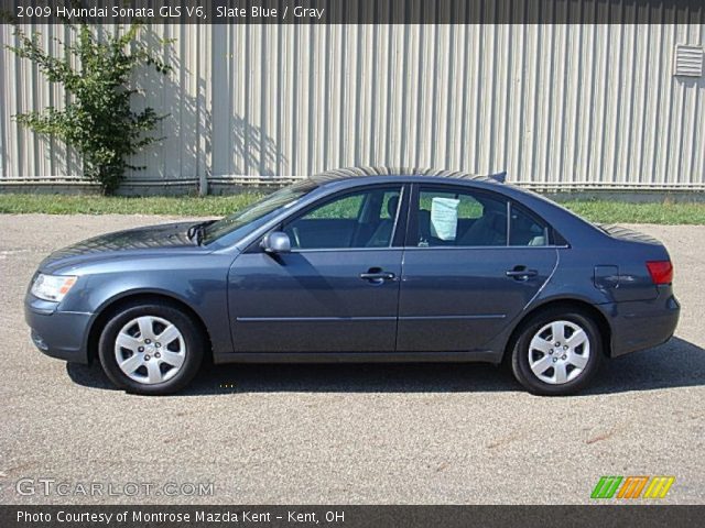 2009 Hyundai Sonata GLS V6 in Slate Blue