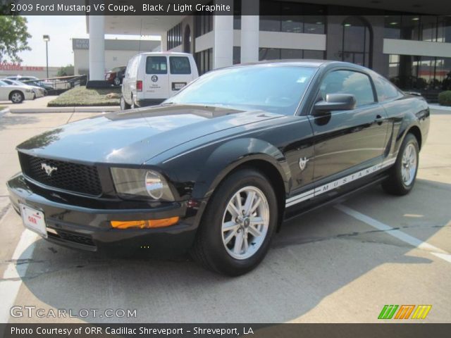 2009 Ford Mustang V6 Coupe in Black
