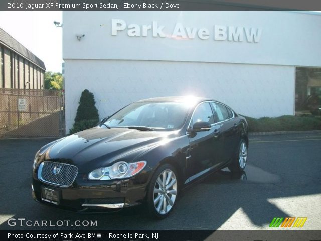 2010 Jaguar XF Premium Sport Sedan in Ebony Black