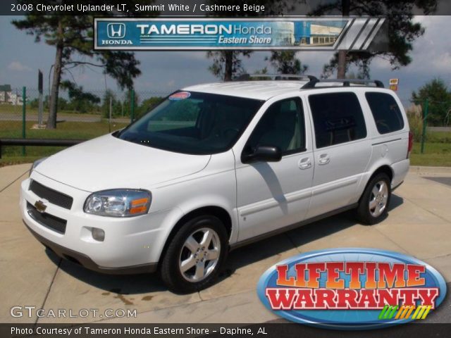 2008 Chevrolet Uplander LT in Summit White