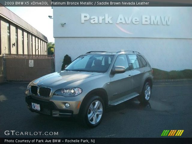 2009 BMW X5 xDrive30i in Platinum Bronze Metallic