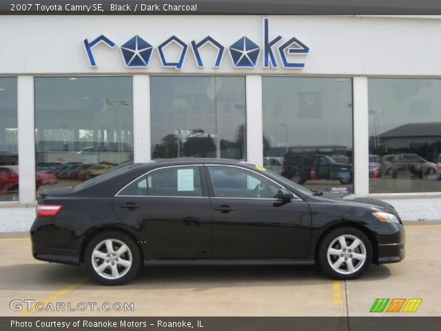 2007 Toyota Camry SE in Black
