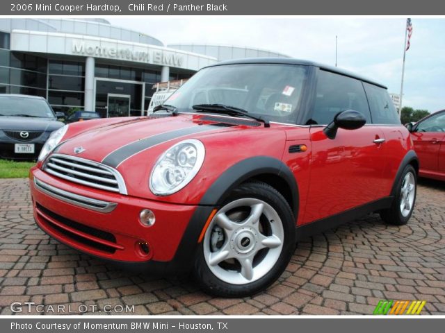 2006 Mini Cooper Hardtop in Chili Red