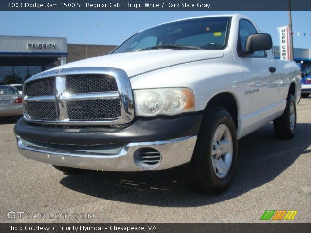 2003 Dodge Ram 1500 ST Regular Cab in Bright White