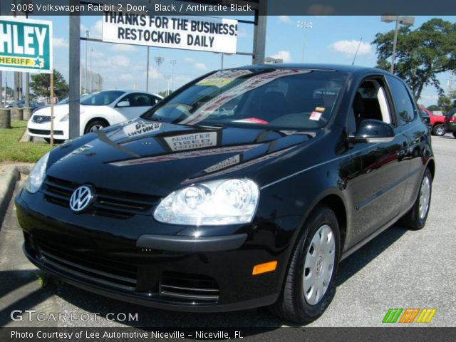 2008 Volkswagen Rabbit 2 Door in Black