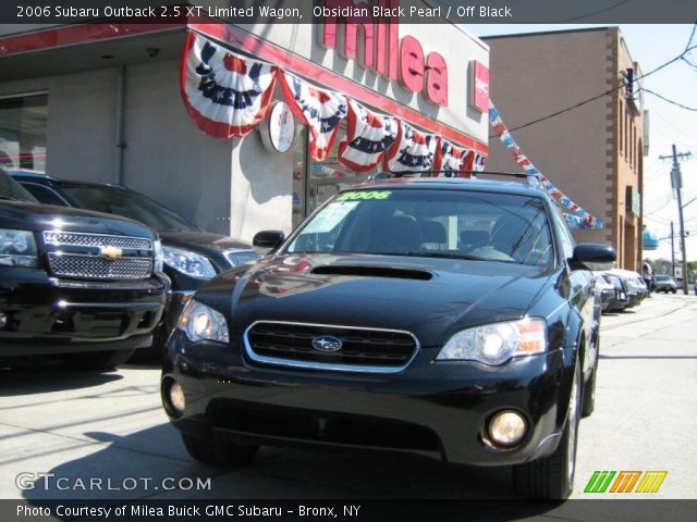 2006 Subaru Outback 2.5 XT Limited Wagon in Obsidian Black Pearl