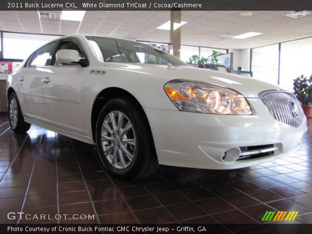 2011 Buick Lucerne CXL in White Diamond TriCoat