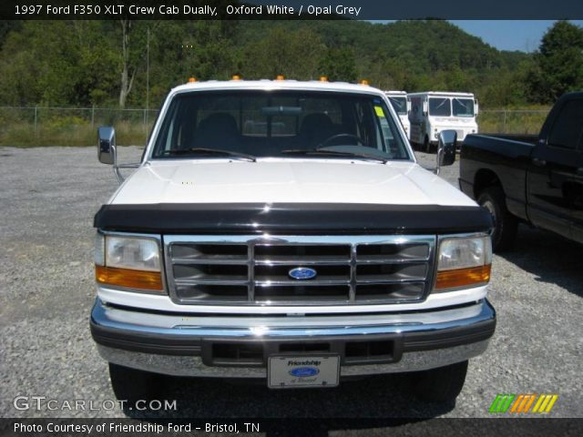 1997 Ford F350 XLT Crew Cab Dually in Oxford White